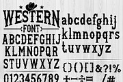 Western Cowboy Font Bundle Alphabet, a Symbol Font by Graphixmania (Thumbnail 4 of 8)
