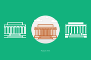 Landmarks of the USA 2 Icon Set, a Duotone Icon by Jozsef Balazs-Hegedus (Thumbnail 6 of 6)