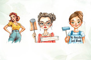 Sarcastic Housewife Sublimation Clip, an Illustration by CreationArt (Thumbnail 5 of 5)
