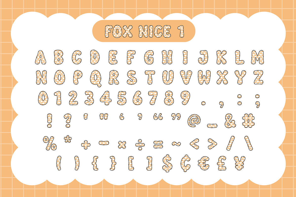 Fox Nice 4 Color Font Style, a Font by Fox7 By Rattana (Photo 6 of 10)