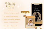 Witchy Instagram Post Templates, a Social Media Template by Hell Yeah Designs (Thumbnail 2 of 8)