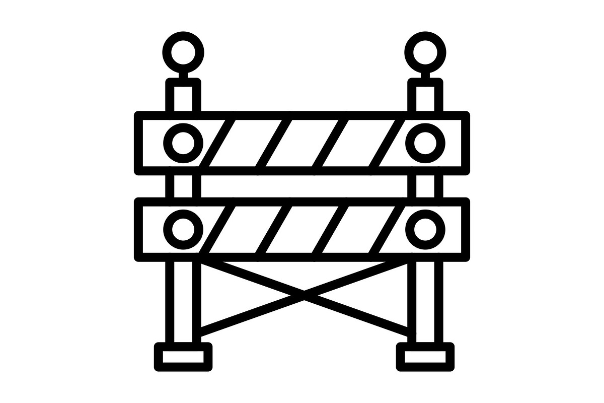 Barrier Line Icon, an Icon by Pexelpy (Photo 1 of 2)