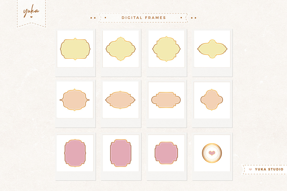 Frame Collection | Bundle, a Solid Icon by Yuka Baby (Photo 1 of 14)