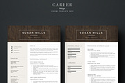 Modern Resume & CoverLetter Template, a Resume Template by careerboutique (Thumbnail 5 of 6)
