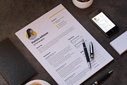 Modern Resume Template CV, a Resume Template by Aspect_Studio (Thumbnail 4 of 4)