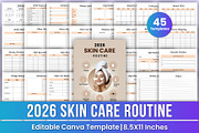 2026 Skin Care Routine Canva Kdp, a Stationery Template by Mustafiz (Thumbnail 1 of 5)