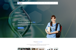 Medical Education HTML Template