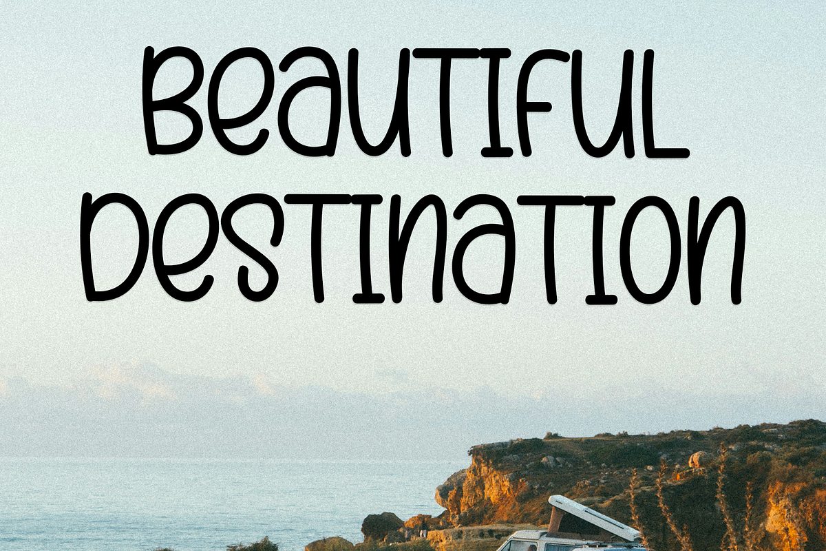 Happiness Island, a Serif Font by FreshTypeINK (Photo 7 of 8)