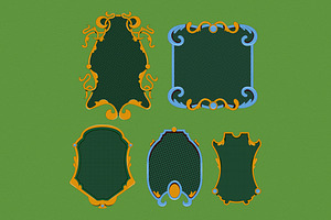 Frame Asset Illustration, a Decorative Illustration by graphicook