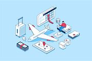 Isometric Concepts Illustrations, a Finance Illustration by alexdndz (Thumbnail 3 of 26)