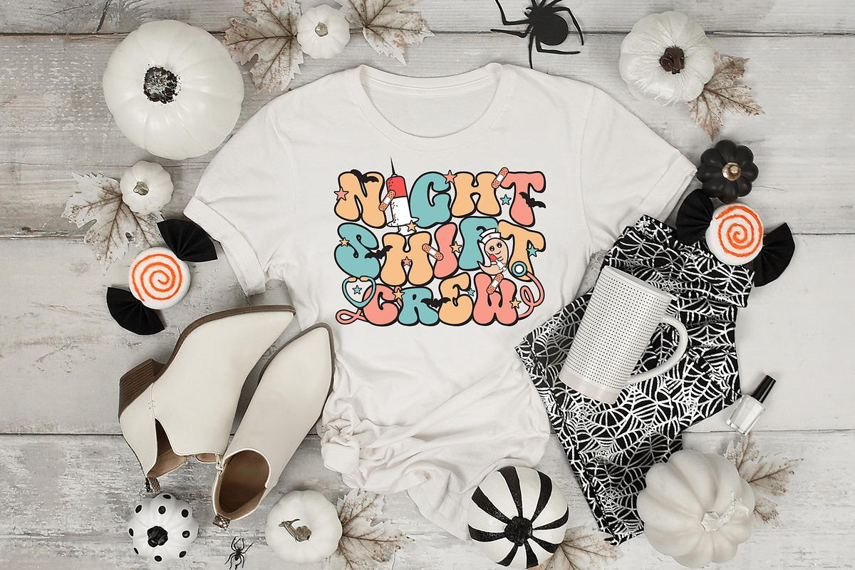 Halloween Nurse Sublimation Bundle, a Graphic by CraftlabSVG (Photo 15 of 15)