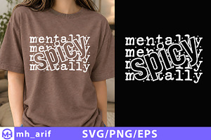 Mentally Spicy SVG