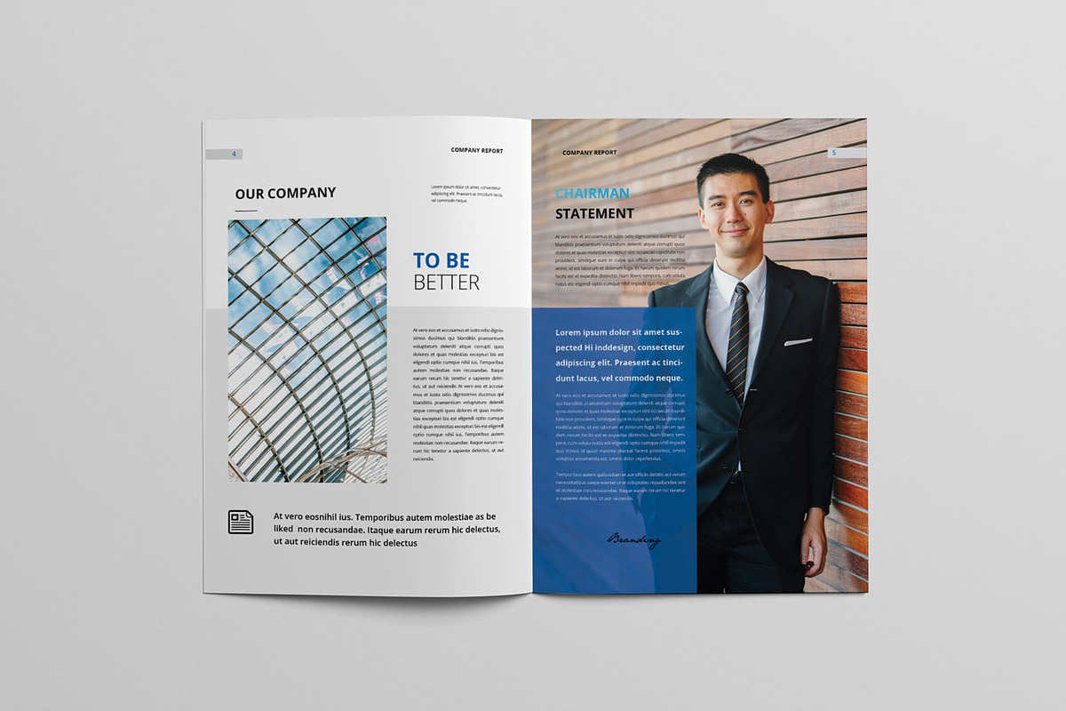 Business Company Profile Template, a Brochure Template by Taiffco (Photo 8 of 8)