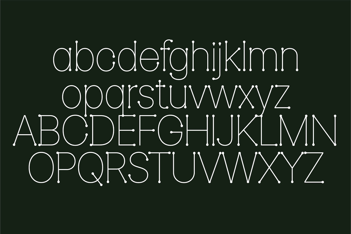Mara - A Charming monoline font, a Font by Press & Pen (Photo 9 of 12)