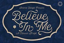 Believe in Me - Script