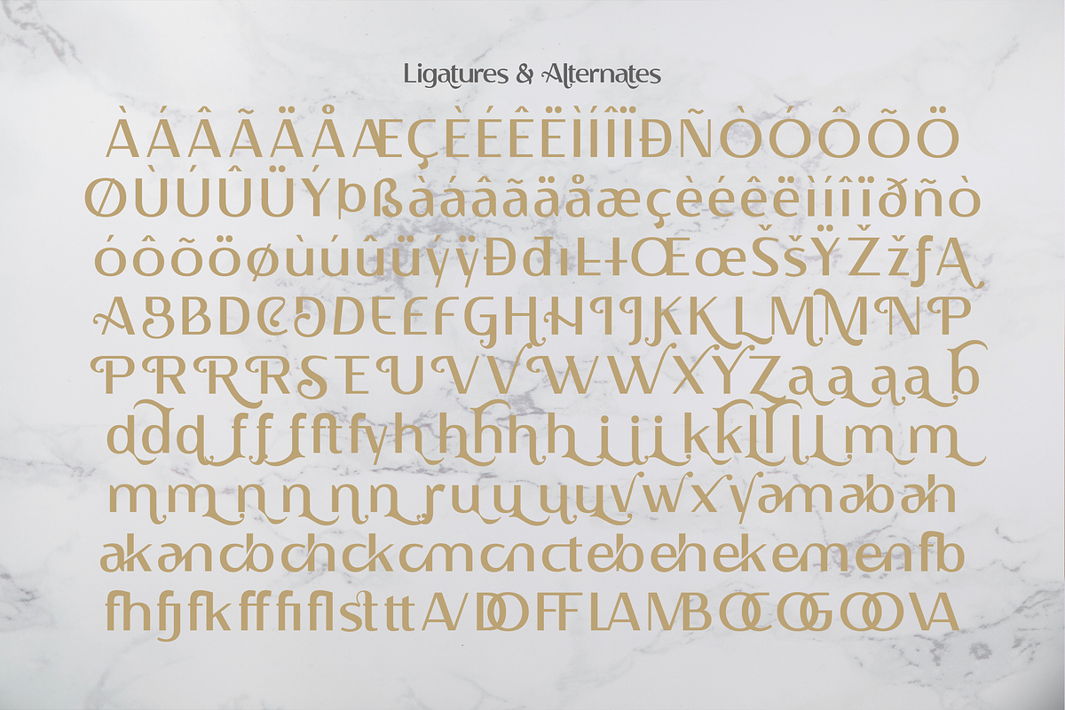 Bustellina | Elegant Sans Serif, a Serif Font by Graphue (Photo 2 of 9)