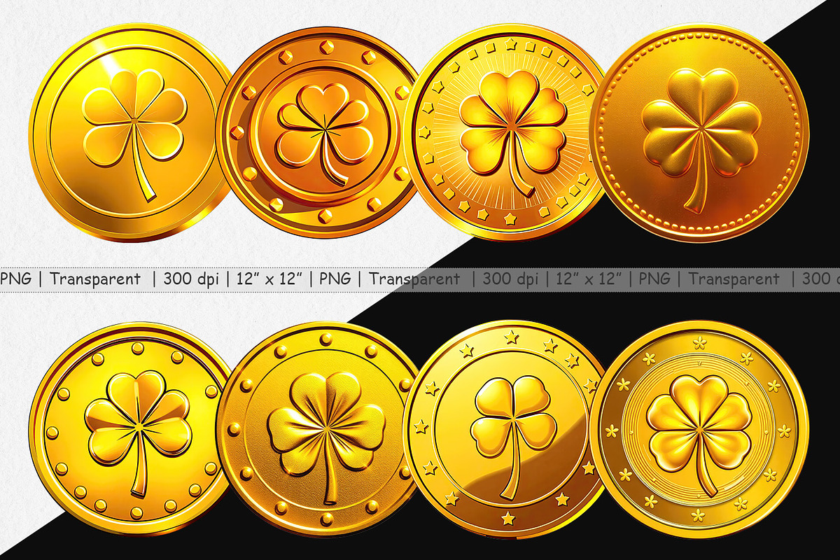 Gold Coin Clipart, a Graphic by Artnoy (Photo 2 of 5)