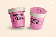 Ice Cream Packaging Mockup Set, a Cups & Container Mockup by Renderteam (Thumbnail 5 of 14)
