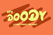 RFX Doody, a Sans Serif Font by Xaver DesignStudio (Thumbnail 1 of 7)
