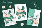 Floral Vector Clip Art | Daphney, an Illustration by Preyer Design (Thumbnail 3 of 5)