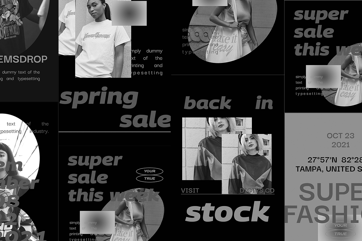Diomedes Instagram Template, a Social Media Template by Creatchees.std (Photo 2 of 5)