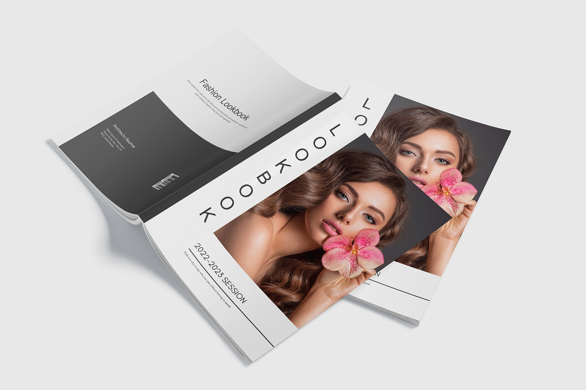 Minimal A4 & US Lookbook Template, a Brochure Template by TheBrightGrap (Photo 9 of 9)