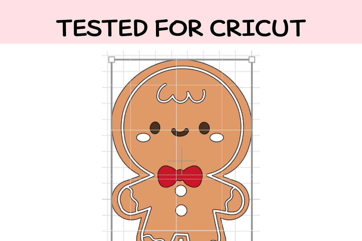 Christmas Gingerbread Cookies SVG, an Illustration by TheHitShop (Photo 8 of 10)
