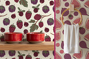 Vintage Jam Jars patterns & clipart, a Food Illustration by Carpet Tapete Pretzel (Thumbnail 9 of 13)