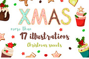 Gingerbread Christmas, a Decorative Illustration by Iryna Danyliuk (Thumbnail 1 of 2)