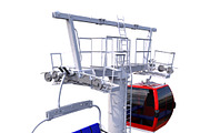 Ski Lift Cableway Car, a Cars & Vehicle 3D Model by 3D Models by Obshansky (Thumbnail 5 of 26)