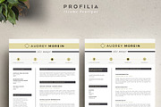 Word Resume & Cover letter Template, a Resume Template by Profilia Resume Boutique (Thumbnail 3 of 6)