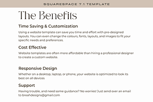 Squarespace Template: Clementine