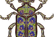Ornamental Beetle Stripe Vector, a Pattern Graphic by NayaChu (Thumbnail 2 of 8)