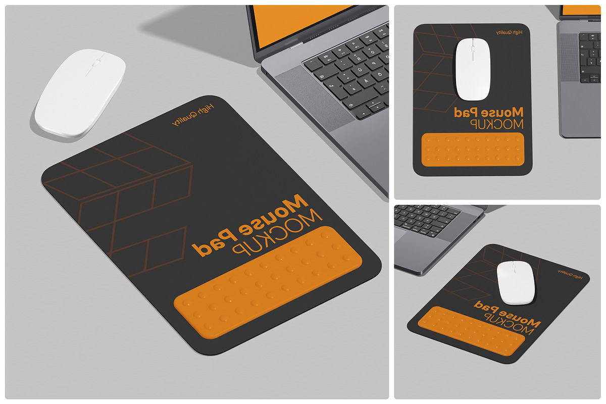 Mouse Pad Mockup, a Wearable Device Mockup by Unerispace (Photo 1 of 5)