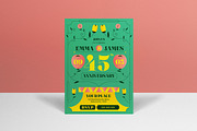 Art deco Anniversary Invitation, an Invitation Template by graphicook (Thumbnail 1 of 3)