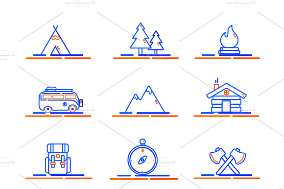 Camp Icons