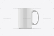 Large Mug Mockup, a Cups & Container Mockup by SimplDesign (Thumbnail 2 of 5)