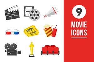 Movie Icons Set