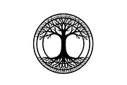 Tree of Life Circle Frame Bundle, an Illustration by Gaye Art (Thumbnail 47 of 51)