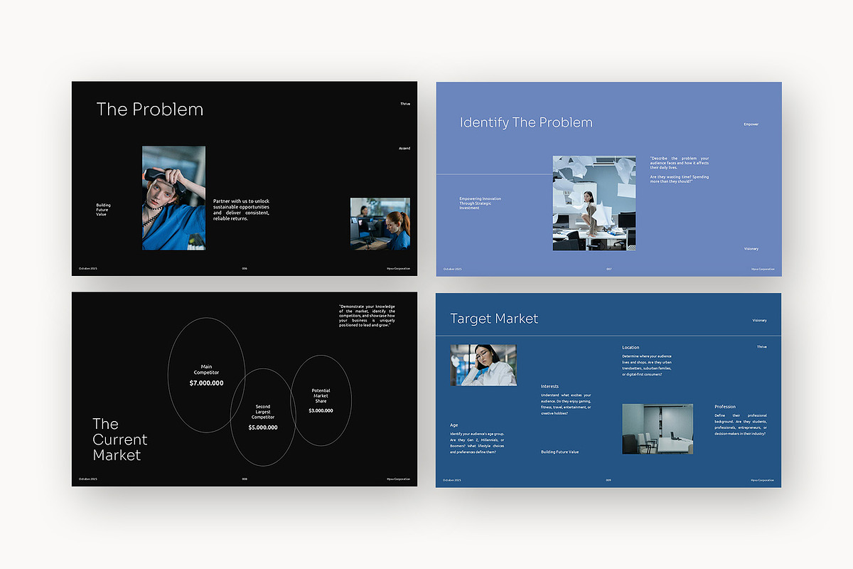 Hyxa : Startup Pitch Powerpoint, a Presentation Template by Punkl Camp (Photo 11 of 16)