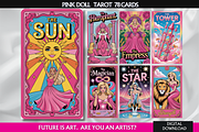 Pink Doll Tarot Cards Deck, an Object Illustration by Mugio (Thumbnail 1 of 6)