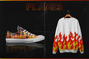 Flames seamless patterns pack, a Pattern Graphic by Gudiny (Thumbnail 3 of 11)