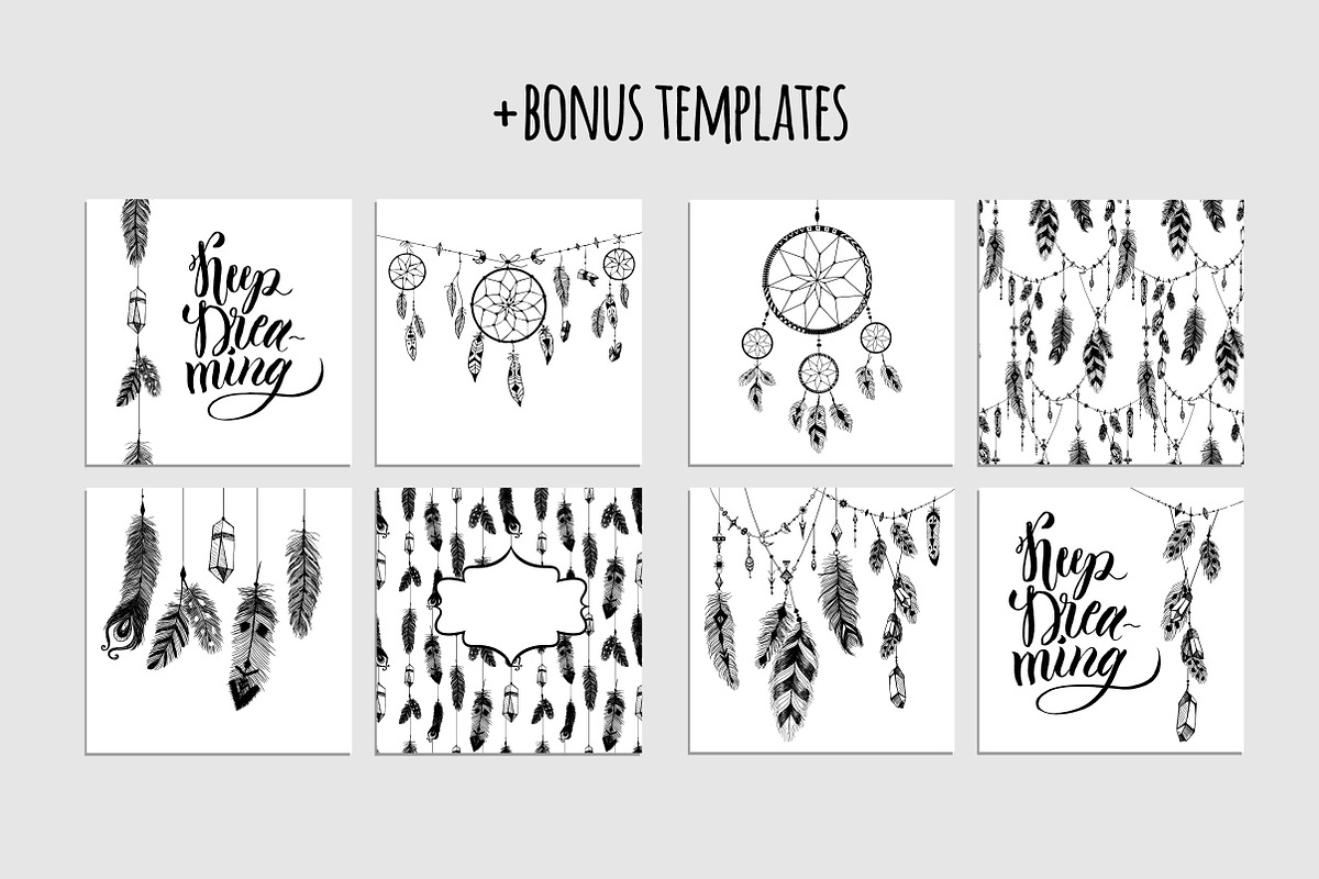 Very detailed BOHO set, a Texture Illustration by AnastasiaFears (Photo 5 of 5)