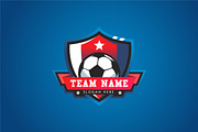 Soccer Shield, a Branding & Logo Template by Luis Muniz (Thumbnail 1 of 2)