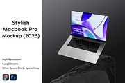 Macbook Pro Mockup  PSD and Figma, a Mac Mockup by Mockupia (Thumbnail 1 of 5)