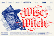 Strata magic Typeface, a Blackletter Font by alit design (Thumbnail 7 of 17)