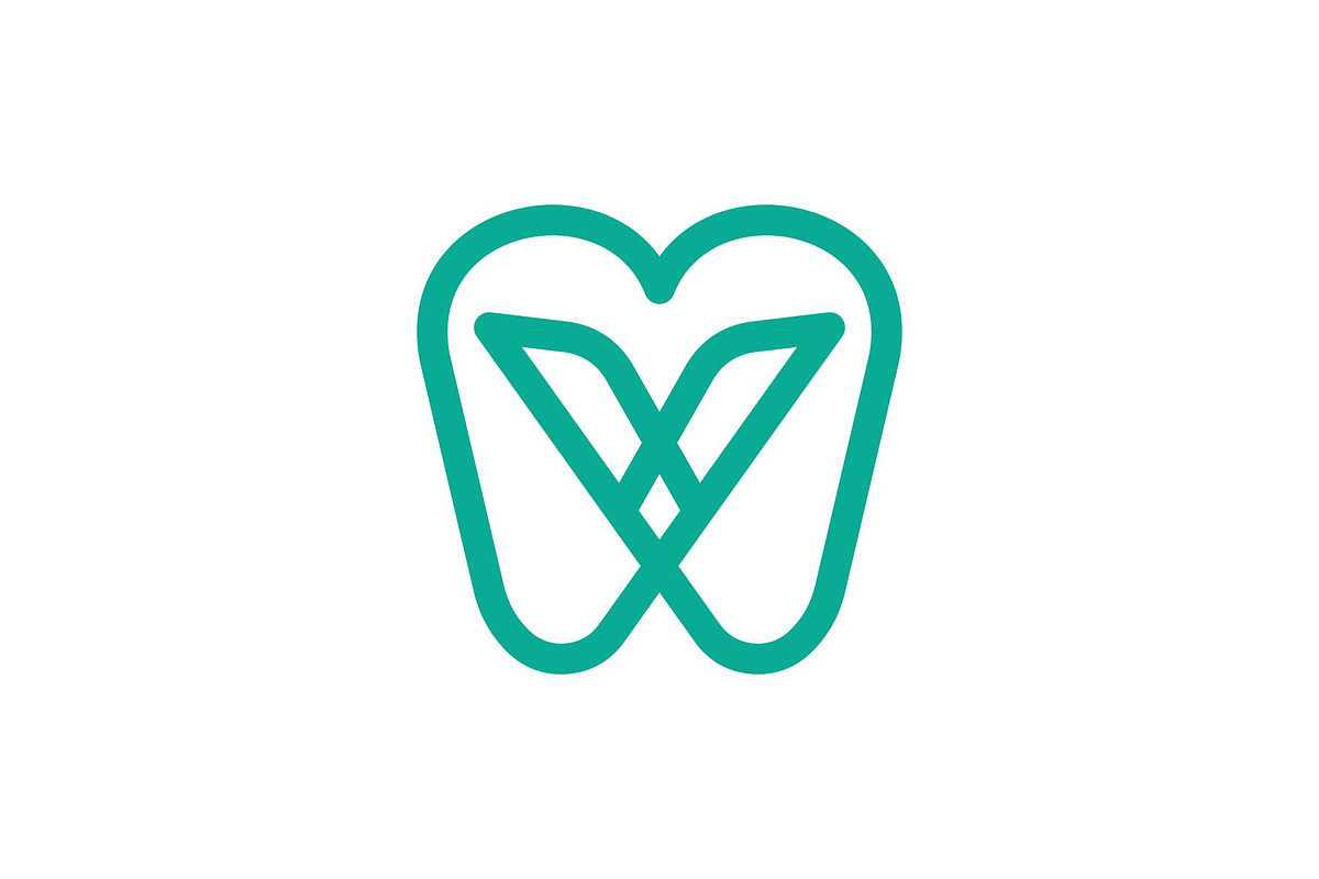 Letter V Dental Care Clinic Logo, a Branding & Logo Template by Buqancreative (Photo 3 of 4)