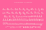 CS Willard Drawn, a Script Font by Craft Supply Co. (Thumbnail 8 of 8)