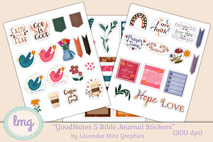 Goodnotes Bible Journal Stickers
