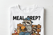 Funny Burger Fries Bench Clipart, a Shirt Mockup by Vector Stall (Thumbnail 6 of 16)